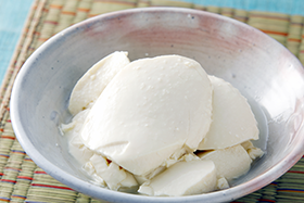 国産にこだわった美味しいお豆腐（山芋・柚子・黒ゴマなど）を含む数十種類