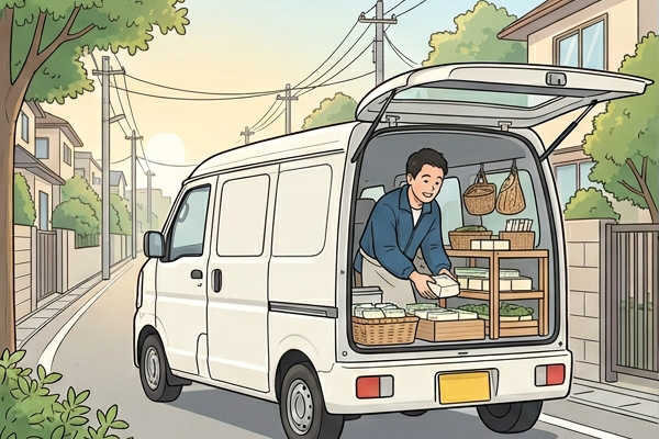 同じエリアをコツコツ回る