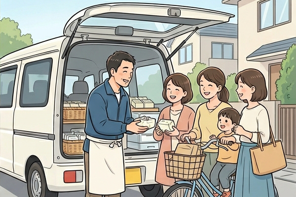 お客様に顔を覚えてもらう